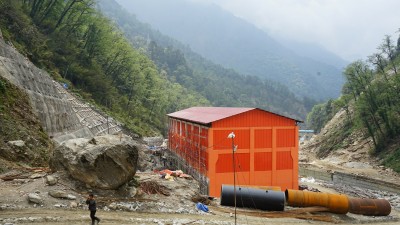  माथिल्लो ठूलोखोला जलविद्युत् आयोजनाको ९० प्रतिशत निर्माणको काम सकियो 